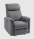 Butaca reclinable manual gris Mia