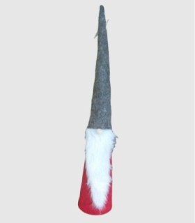 Christmas Santa Claus decoration with felt.