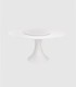 Mesa blanca plato comedor Fano