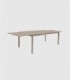 Mesa comedor extensible Themis beige