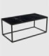 Mesa Balear rectangular negro marquina