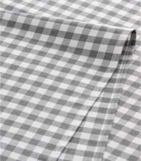 Stain-resistant Vichy Checkered Tablecloth 140 x 180