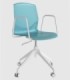 Silla escritorio elevable Houston azul