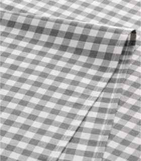 Stain-resistant Vichy Checkered Tablecloth 140 x 240 cm