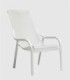 Set 2 sillones Net Lounge blanco