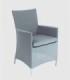 Set 4 sillones California gris