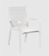 Set 4 sillones Cosmo blanco