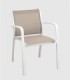 Set 4 sillones Gallis khaki