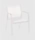 Set 4 sillones Gallis blanco