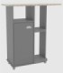 Mueble para planchar Bakery gris