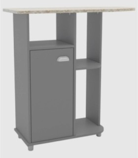 Mueble para planchar Bakery gris