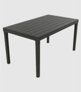 Rectangular plastic table Sumatra